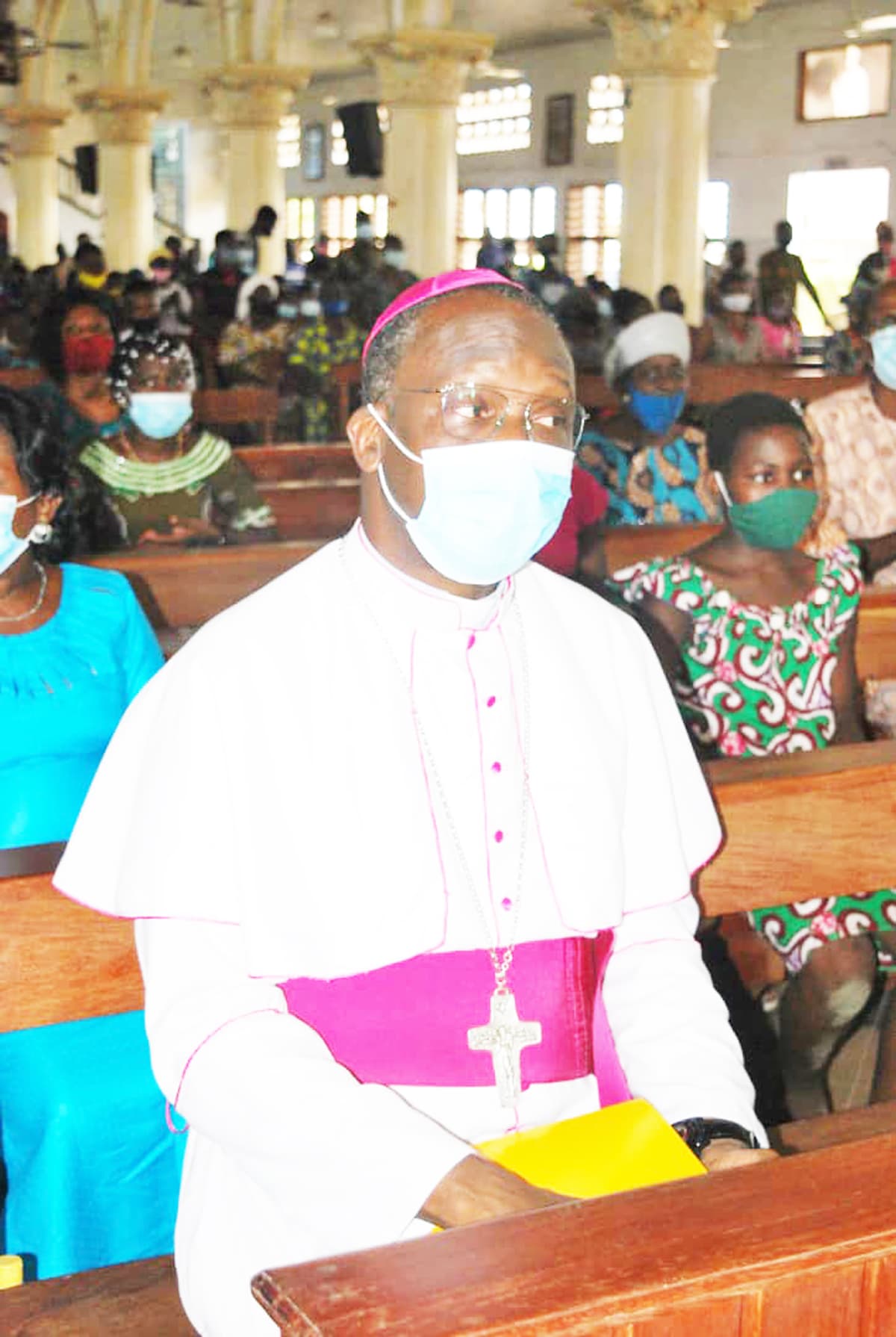 Catéchèse de Mgr Houngbédji à Calavi
