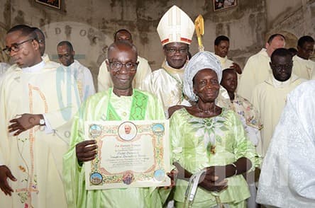 <strong>50 ans de mariage de Joséphine et Michel Sossou</strong>