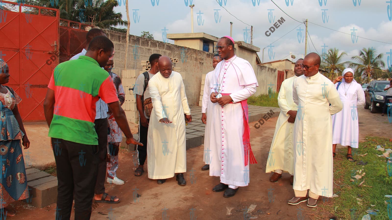 Visite Pastorale sur les paroisses de Cocotomey et de Gbodjè