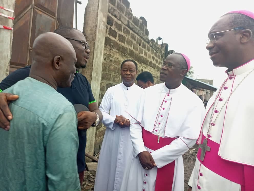 Incendie de Sèmè Kraké: L'Eglise catholique partage la douleur des sinistrés
